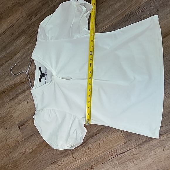 MARC NEW YORK ANDREW MARC WOMENS TOP WHITE SIZE SMALL - Picture 11 of 13
